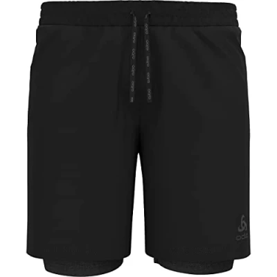 Abbildung von ODLO 2IN1 Active 365 7 INCH kurze Sporthose, Herren, Größe: 42/44, Black