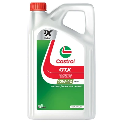 Abbildung von Castrol GTX A3/B4 10W 40 5l Motoröl 15F8FC VOLKSWAGEN: Golf 2, 3 Cabrio, TRANSPORTER 4 Bus, AUDI: 100 C4 Limousine, A4 B6 Limousine