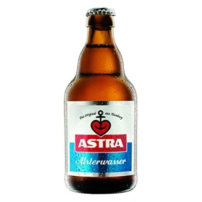 Abbildung von 27 Flaschen Astra Alsterwasser Kiezmische a 0,33L Citrus 2,5% vol. Radler inc. 2.16 MEHRWEG Pfand