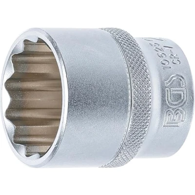 Abbildung von BGS 10625 Steckschlüssel Einsatz Zwölfkant 12,5 mm (1/2&quot;) SW 28