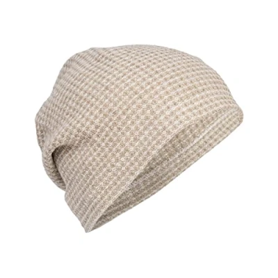 Abbildung von beties Beanie Leinen Waffelpique Sauna (1 St) Saunahut Saunakappe aus reinem Leinen, Waffel Pique