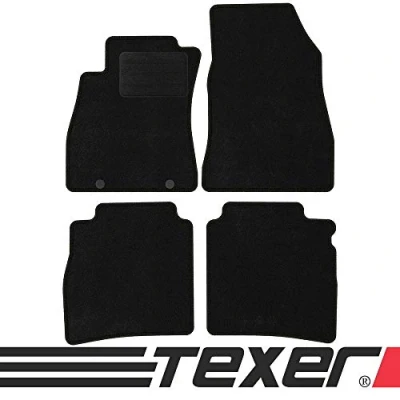 Abbildung von TEXER Textil Fußmatten Passend für Nissan Pulsar Bj. 2014 2018 Basic