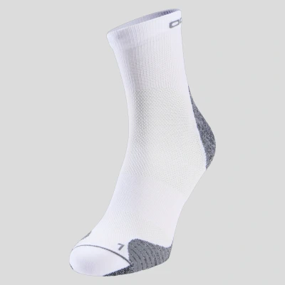 Abbildung von ODLO Socks Quarter Ceramicool RUN Unisex Sportsocken, Größe: 45 47, White