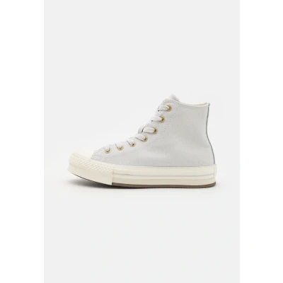 Abbildung von Converse Chuck Taylor ALL STAR LIFT Platform Unisex Sneaker high für Kinder, Größe: 35.5, Barely grey/egret/gold Schuhe