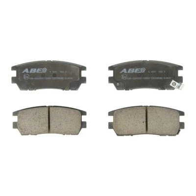 Abbildung von ABE C25005ABE Bremsbelagsatz Hinterachse inkl. Verschleißwarnkontakt MITSUBISHI: PAJERO Sport 1 SUV, 2,