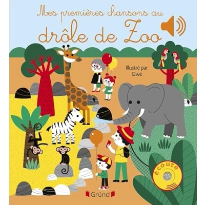 Abbildung von Mes premières chansons au drôle de zoo