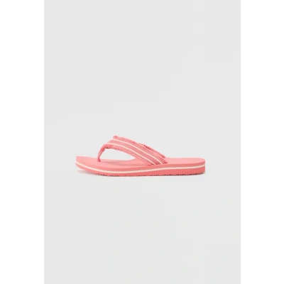 Abbildung von Tommy Hilfiger Zehentrenner, Damen, Größe: 40, Washed cherry Schuhe