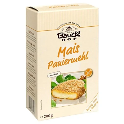 Abbildung von Bauckhof Bio Mais Paniermehl, 2er Pack (2 x 200 g)