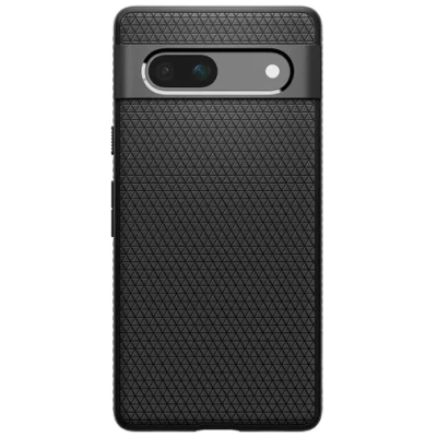 Abbildung von Spigen Liquid Air TPU Back Cover Schwarz Google Pixel 7A