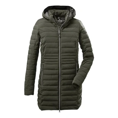 Abbildung von Killtec Bacarya Wintermantel, Damen, Größe: 46, Oliv