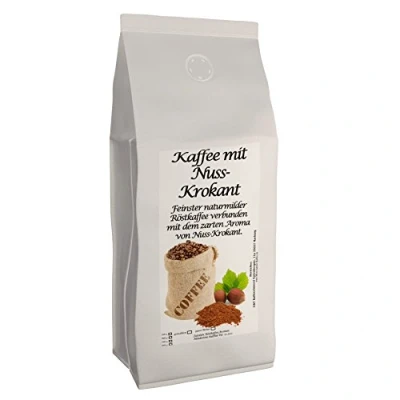 Abbildung von Aromakaffee Aromatisierter Kaffee Ganze Bohne Frisch Von Uns Geröstet (Nuss Krokant, 200 Gramm)