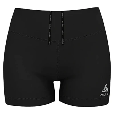 Abbildung von ODLO Essentials kurze Sporthose, Damen, Größe: Small, Schwarz
