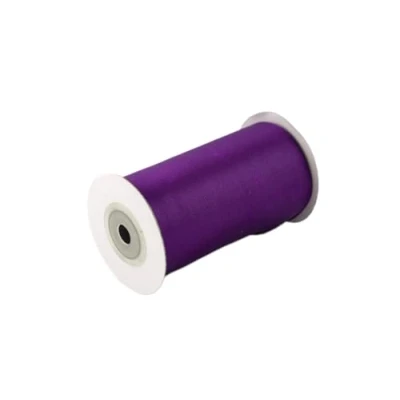 Abbildung von Creativery 10m Rolle Satinband 100mm Tischband Tischläufer Satin Stoff Tischdeko Party Hochzeit Geburtstag lila Purpur