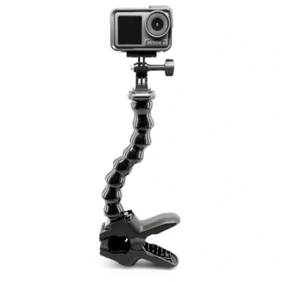 Abbildung von MAXCAM Accessoires Set Compatible with DJI Osmo Action 4/3 (Starke Klemmhalterung)
