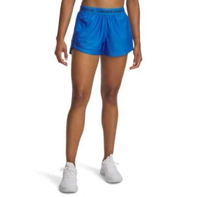 Abbildung von Under Armour TECH PLAY UP Shorts Kurze Sporthose, Damen, Größe: XXL, Blue atlantis/washed navy