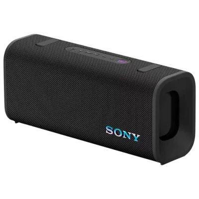 Abbildung von Sony ULT Field 3 Tragbarer Bluetooth Lautsprecher mit Power Sound, 24 Stunden Akku, IP67, wasserdicht, staubdicht, stoßfest, Abnehmbarer Schulterriemen, kompakt Schwarz