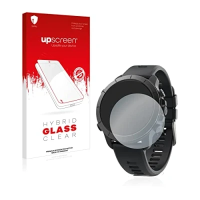 Abbildung von upscreen Schutzglas für Wahoo Elemnt Rival Schutzfolie, Glas Folie [Klar, 9H Panzerschutz, Anti Fingerprint]