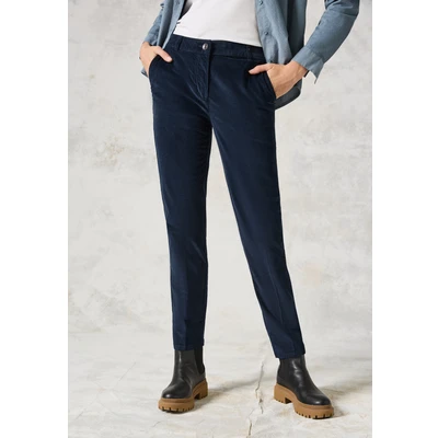 Abbildung von Cecil Stoffhose, Damen, Größe: 26x30, Blau
