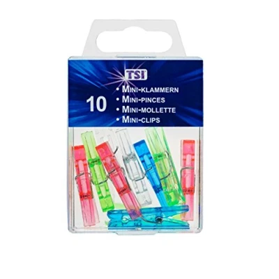 Abbildung von TSI 48610 Miniklammern/Party Clips 10er Packung