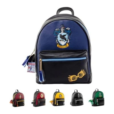 Abbildung von Harry Potter (Ravenclaw) modischer Rucksack, blau, Einheitsgröße, Casual