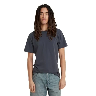 Abbildung von G Star SLIM BASE Tshirt basic, Herren, Größe: Small, Petrol