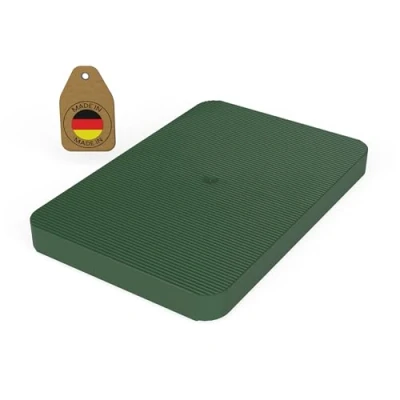 Abbildung von FUX 500 Stück Abstandshalter Kunststoff 60 x 40 5mm Verglasungsklötze Klötzchen Unterlegplatten Distanzplättchen Kunststoffplatte Ausgleichsplättchen Fensterkeile (Dicke: 5mm)