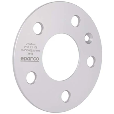 Abbildung von SPARCO 051STB10 Spurverbreiterung 5 108mm 5mm FORD: FOCUS 2 Schrägheck, 3, MONDEO JAGUAR: XK Coupe, XF Limousine, VOLVO: V50