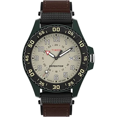 Abbildung von Timex Expedition Camper TW4B26500 Herren Armbanduhr mit Stoffarmband, 42 mm