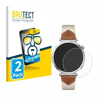 Abbildung von BROTECT (2 Stück Schutzfolie für Huawei Watch GT 5 (41 mm) Displayschutz Folie Ultra Klar