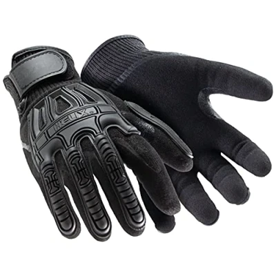 Abbildung von HexArmor Helix 3003 robuste Einsatz und Zugriffshandschuhe Schwarz Gr 07