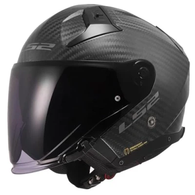Abbildung von LS2, Jet Motorradhelm INFINITY II CARBON Matt Carbon, M