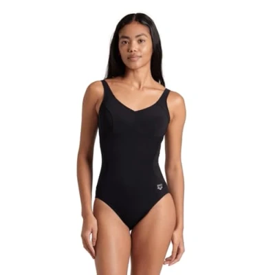 Abbildung von Arena Damen Women&#039;s Bodylift Manuela Back One Piece Swimsuit, Navy, 36 EU