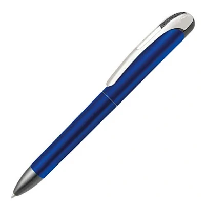 Abbildung von ONLINE Drehkugelschreiber College Metallic Blue, auswechselbare, dokumentenechte Mine, blau schreibend, 1 Stück (1er Pack)