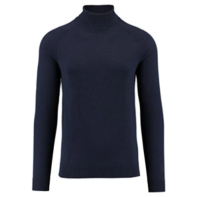 Abbildung von SELECTED HOMME Herren SHDADAM ROLL Neck NOOS Pullover, Blau (Dark Sapphire), Medium