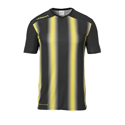 Abbildung von uhlsport Kinder Stripe 2.0 Trikot, schwarz/limonengelb, 164