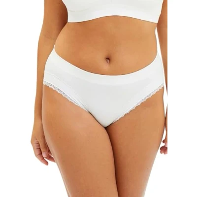 Abbildung von Sans Complexe Damen Agathe Slip, Elfenbeinfarben, 48