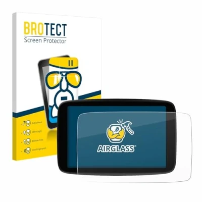 Abbildung von BROTECT Schutzglas für TomTom GO Expert Plus 7&quot; Schutzfolie Panzer Folie Glas [Extrem Kratzfest 9H, Anti Fingerprint, Ultra Transparent]