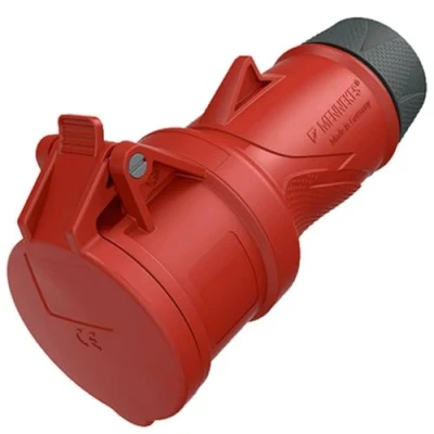 Abbildung von Mennekes Kupplung Xtra S 14522 16A5p 6h 400V IP44 PowerTOP CEE 4015394289333