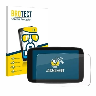 Abbildung von BROTECT Schutzglas für TomTom Go Navigator 6 PKW Navigationsgerät Schutzfolie Panzer Folie Glas [Extrem Kratzfest 9H, Anti Fingerprint,