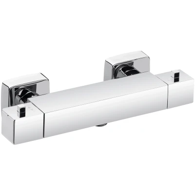 Abbildung von CORNAT Brausethermostat &quot;Zaida&quot;, Messing, verchromt