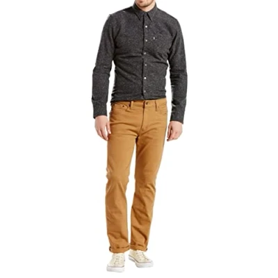 Abbildung von Levi&#039;s 513 SLIM Straight Jeans Leg, Herren, Größe: 30x34, Brown