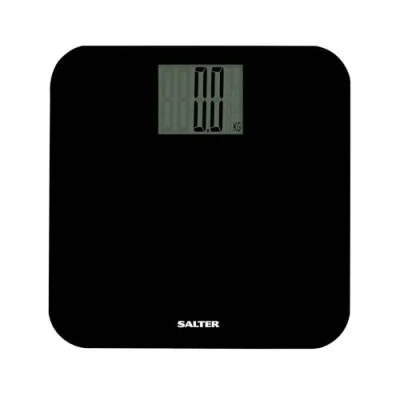 Abbildung von Salter 9049 BK3R Digitale Badezimmerwaage Elektronische Körpergewichtswaage, 250kg Kapazität, Personenwaage Mit Große Plattform, Sofortiges Lesen Step On Technologie, Präzise Gewicht in kg, st, lbs