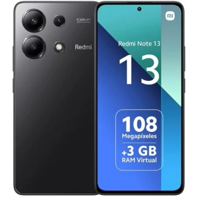 Abbildung von Xiaomi Redmi Note 13 4G Unlocked Smartohone,8GB+256GB Octa core,6.67&quot; 120Hz AMOLED Display,108MP Triple Camera,Snapdragon 685 Processor,5000mAh Battery 33W Fast Charging (Midnight Black)