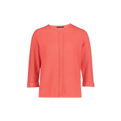 Abbildung von Betty Barclay Strickpullover, Damen, Größe: 36, Hot coral