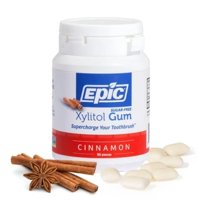 Abbildung von Epic Dental Xylitol Gum Cinnamon 50 Count