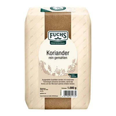 Abbildung von Fuchs Professional Coriander gemahlen 1 kg im Beutel
