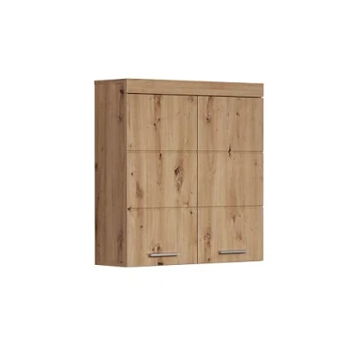 Abbildung von trendteam smart living Hängeschrank breit Bad Amanda Aufbaumaß (BxHxT) 73 x 77 23 cm Farbe Asteiche 139350592
