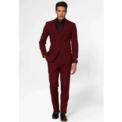 Abbildung von Opposuits Blazing Anzug, Herren, Größe: 52, Bordeaux