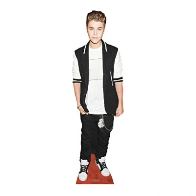 Abbildung von Star Cutouts Ltd Justin Bieber 171 cm lebensgroße Pappaufsteller