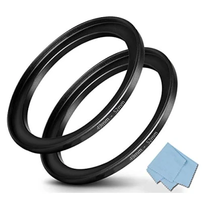 Abbildung von Komet Step Up Ring (49 mm Objektiv auf 52 Filter), 2 Stück